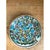 Mid 20th Century Vintage Hand-Painted Floral Ceramic Plate For Sale - Image 5 of 12