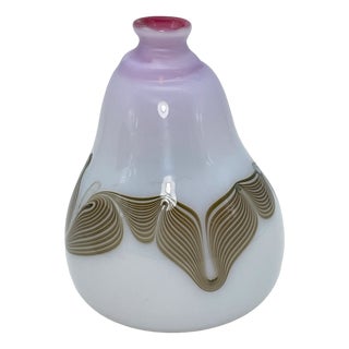 Glass Vase by Erwin Eisch, 1980s For Sale