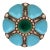 Victorian Majolica Aqua Oyster Plate by Minton, Ceramic, England, 1880 For Sale