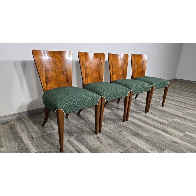 Dining Set by Jindrich Halabala, Set of 2 For Sale - Image 5 of 18