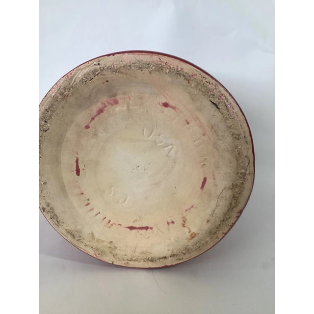 Gainey Pottery Large Tall Mauve Planter Pedestal or Floor Ashtray For Sale - Image 10 of 10