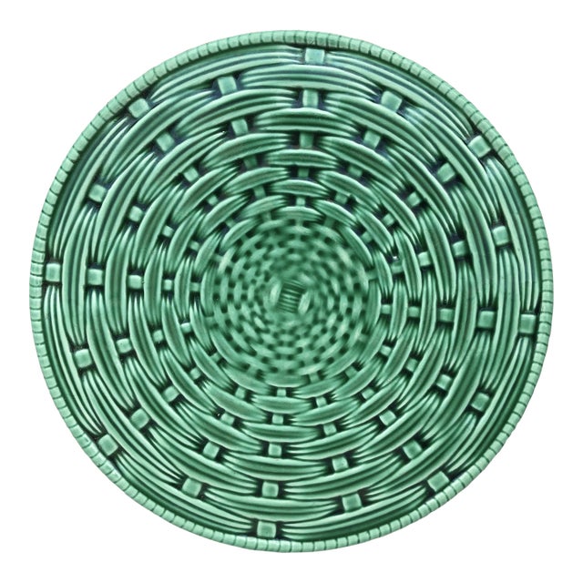 Circa 1930s Sarreguemines Trivet For Sale