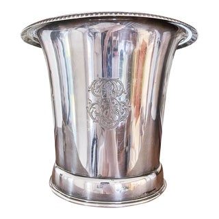 Antique Tiffany & Co Silver Plated Champagne or Ice Bucket For Sale