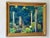 Paint Late 20th Century Modern Impressionist Oil Painting of a Garden in Greens, Framed For Sale - Image 7 of 15