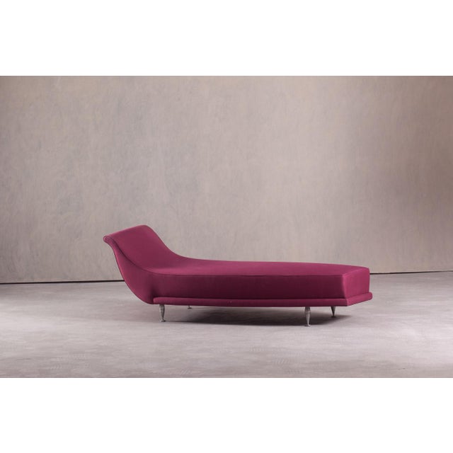 Vintage Chaise Lounge by Massimo Iosa Ghini for Moroso, Italy, 1980s For Sale - Image 4 of 12