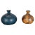 German Ceramic Studio Pottery Vase from Gerhard Liebenthron, 1980s, Set of 2 For Sale