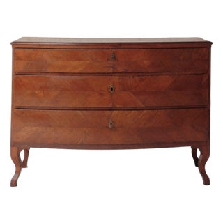 18th Century French Walnut Chest of Drawers For Sale
