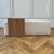 Custom Boucle Cube Ottoman With White Oak Waterfall Table For Sale In Los Angeles - Image 6 of 12