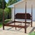 2014 Ethan Allen Newport Carved Mahogany 4 Poster Bed King Size For Sale - Image 10 of 10