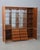 Mid-Century Modern Danish Modern Style Glass Door China Wall Cabinet For Sale - Image 3 of 12