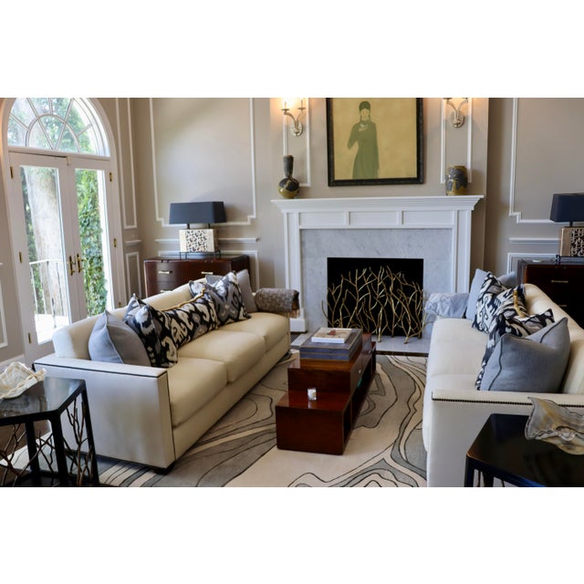 Ivory Baker Sofa For Sale In Washington DC - Image 6 of 8