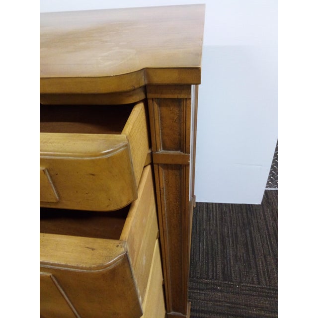 Mid-Century French Provincial Large Lowboy Dresser or Sideboard J. L. Metz on Sale 2195 For Sale - Image 11 of 12