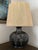 Midcentury Ceramic Pottery Lamp by Lee Rosen for Design Technics With Original String Shade For Sale - Image 10 of 10