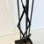 Metal 1970s Vintage Rustic Boho Chic French Style Wrought Iron With Bronze Handles Fireplace Tools - Set of 5 For Sale - Image 7 of 13