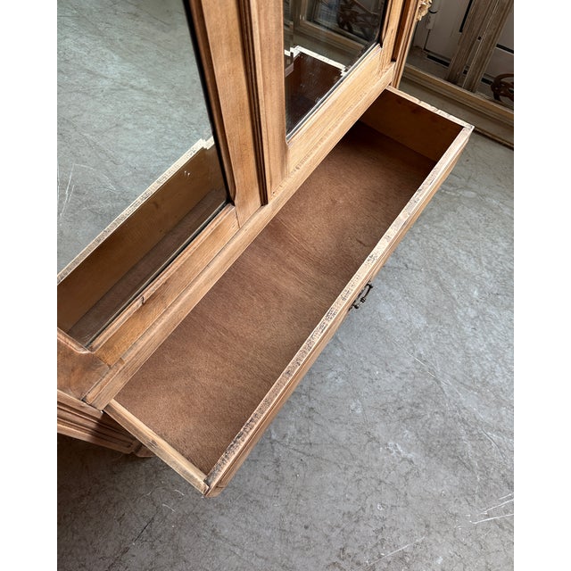 Antique Louis XVI Style Wardrobe, 1890s For Sale - Image 12 of 14
