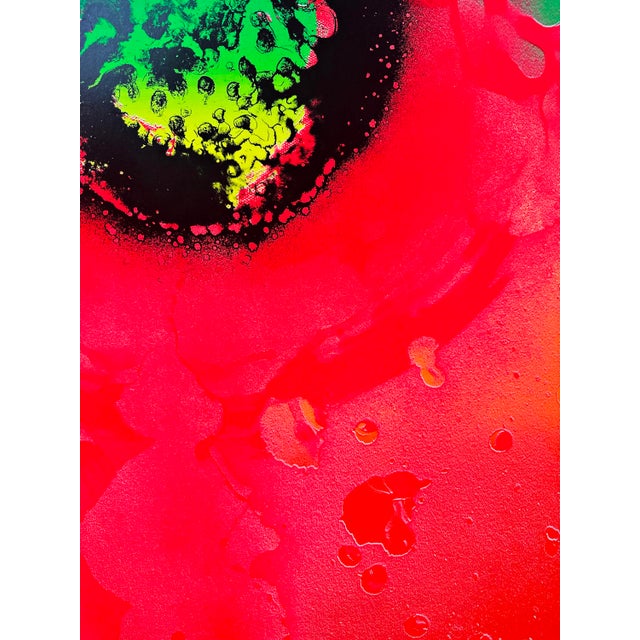 Otto Piene, After the Rainbow, 1972, Serigraph, Framed For Sale - Image 3 of 8