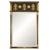 La Maison Blanche is a classic French trumeau  a gold and black frame with an ornamented upper panel of finials and...