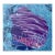 "Amethyst Waves" by Michael DesRosiers Abstract Mixed Media on MDF Panel (2025) For Sale