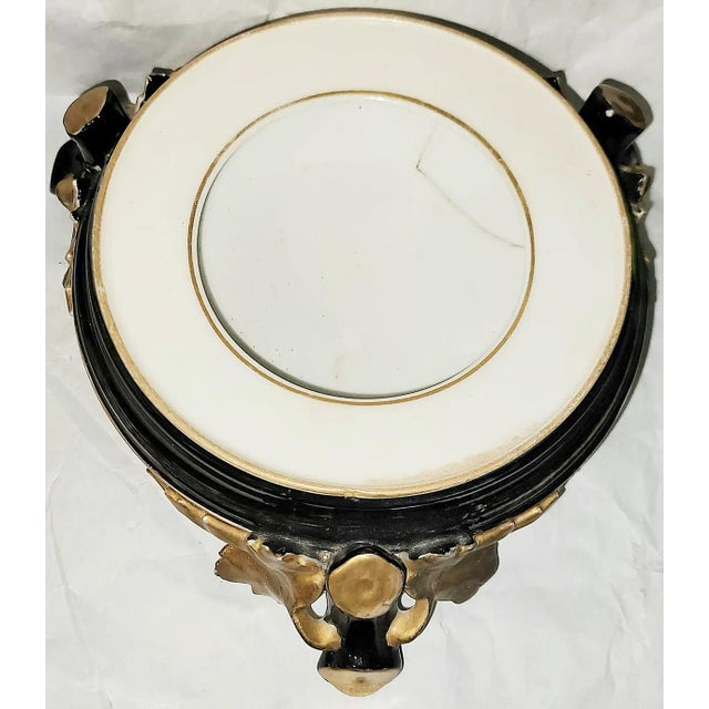 French Antique French Porcelain Plinth For Sale - Image 3 of 5
