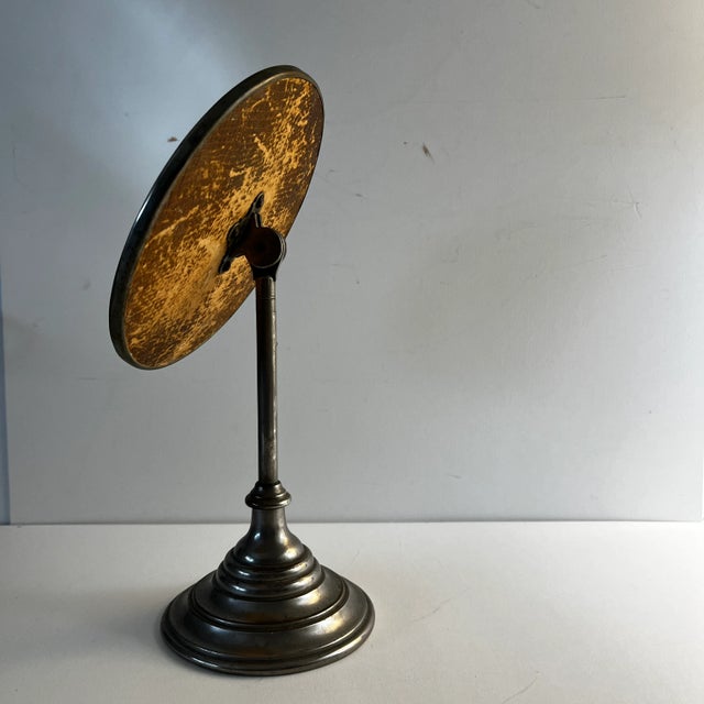 American 1920s Personal Swivel Shaving Mirror For Sale - Image 3 of 7