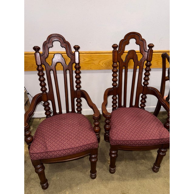 Design Style: Renaissance Revival dating from the late 19th century (circa 1880-1900). • Barley Twist: The vertical...