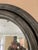 Monumental Dark Grey Chunky Round Mirror by Julian Chichester For Sale - Image 4 of 10