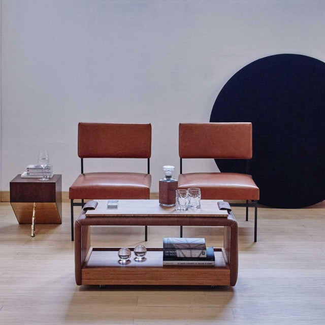 Mid-Century Modern Aurea Bio Lounge Chair from Biosofa For Sale - Image 3 of 7