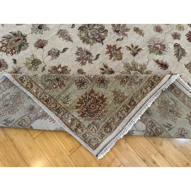 2000 - 2009 Tabriz Persian Style Handmade Wool Area Rug 9x12 For Sale - Image 5 of 10