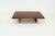 Mid-Century Modern Large Bamboo and Wood Coffee Table attributed to Axel Vervoordt, 1980s For Sale - Image 3 of 14