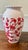1940s ‘ Birds and Cherry’ Blossom Milk Glass Vase For Sale - Image 10 of 11