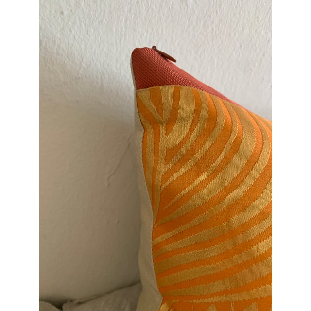 2000 - 2009 A Pair of Japanese Vintage Textile Pillowcases For Sale - Image 5 of 7