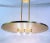 Satin Brass Chandelier With Glass Rods by LMD Custom Lighting For Sale In New York - Image 6 of 13