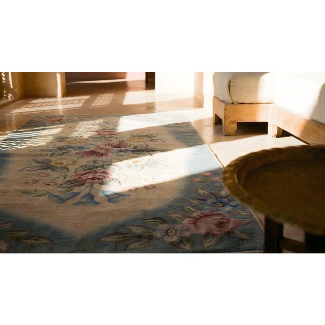 Early 20th Century Canadian Hooked Rug Nova Scotia - Cheticamp For Sale - Image 13 of 15