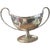 Silver Plate over Copper Trophy Urn 25"x16" Georgian style with elegant elongated arms.