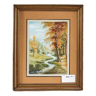 Corticelli R., Untitled, Watercolor, Framed For Sale