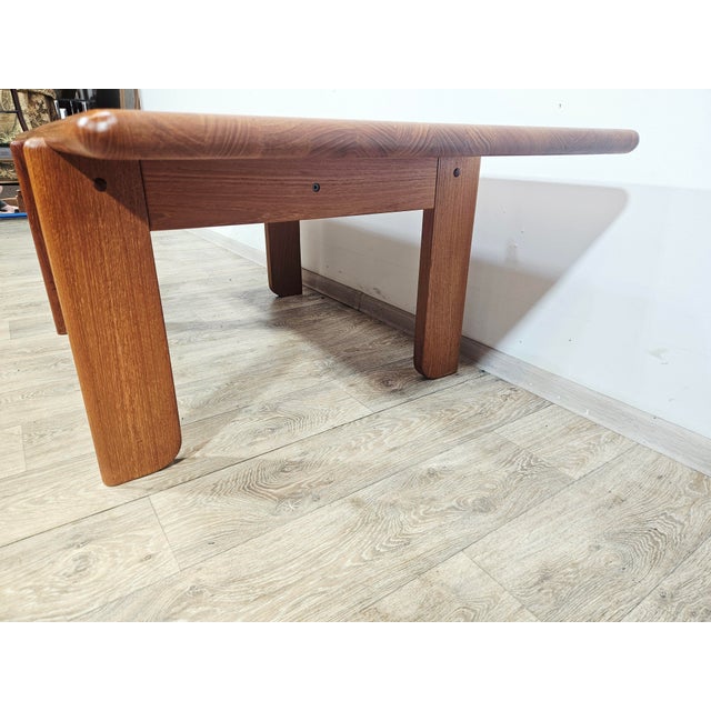 Wood Vintage Danish Teak Coffee Table, 1970s For Sale - Image 7 of 18