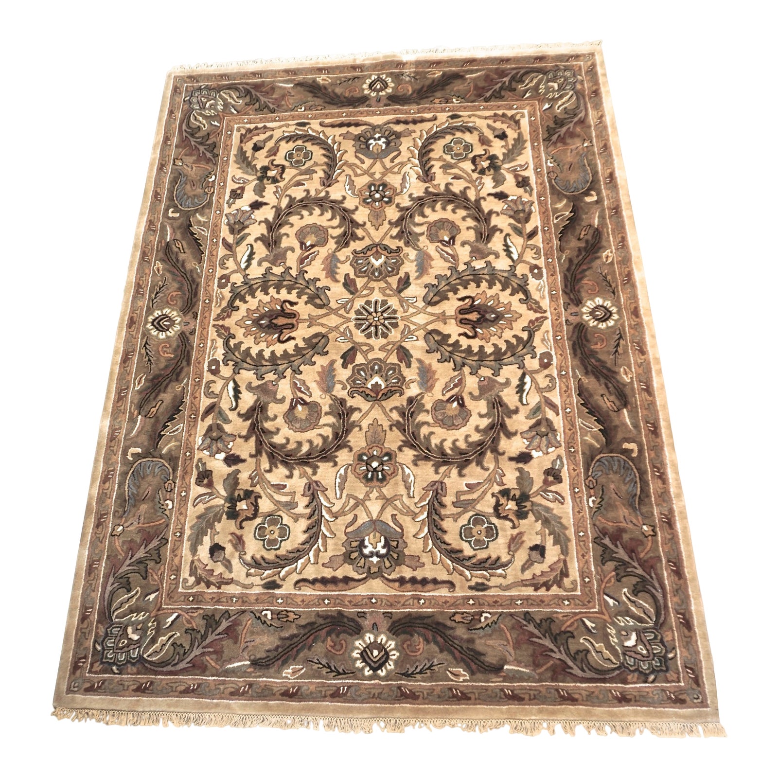 Indian Wool Taj Rug by Jaunty8 ' X 11 Ft. Chairish
