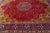 1920s Medallion Handmade Antique Persian Tabriz Wool Rug With Red Field For Sale - Image 4 of 7