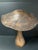 Brown Vintage Large Carved Solid Wood Mushroom Sculpture For Sale - Image 8 of 10