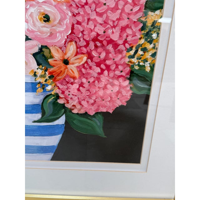Paper Wendover Art Group First Blush #3 Print, Framed For Sale - Image 7 of 12