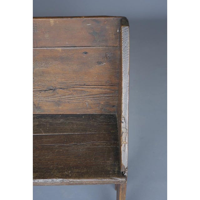 Small Antique 18th Century Oak Hall Bench For Sale - Image 15 of 18