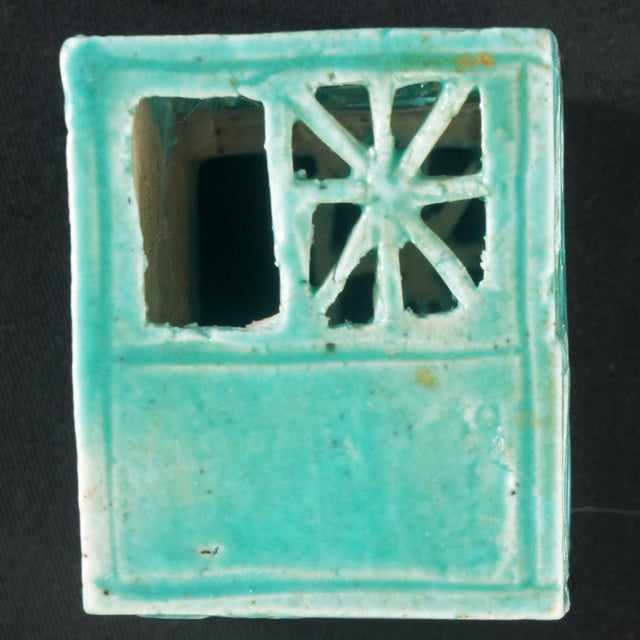 Ceramic Chinese Scholar's Desk Brush and Ink Holder Late Qing/Republic For Sale - Image 7 of 9