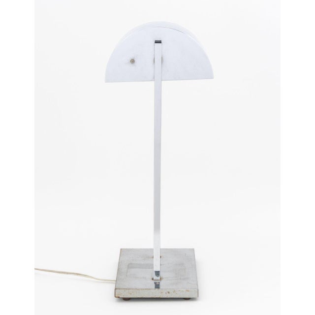 Late 20th Century Robert Sonneman Style Chrome Plated Desk Lamp For Sale - Image 5 of 7