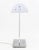 Late 20th Century Robert Sonneman Style Chrome Plated Desk Lamp For Sale - Image 5 of 7