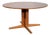 Drop Leaf Round Dining Table, 1960s For Sale