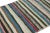 1950s Vintage Shahsavan Persian Kilim With Polychromatic Stripes - Rug & Kilim For Sale - Image 5 of 7