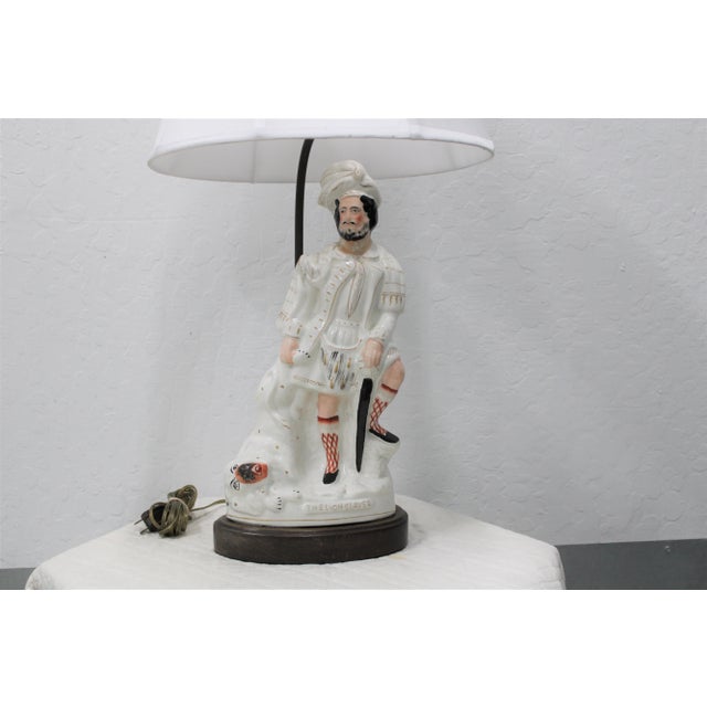 English Porcelain Figure Titled "The Lion Slayer" For Sale In San Francisco - Image 6 of 12