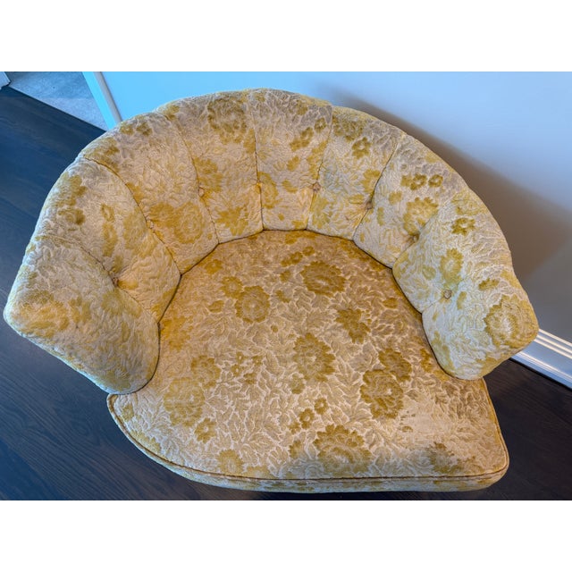 1960s Pair of 1960s Mid-Century Modern Kagan Style Channel Backed Chairs For Sale - Image 5 of 15