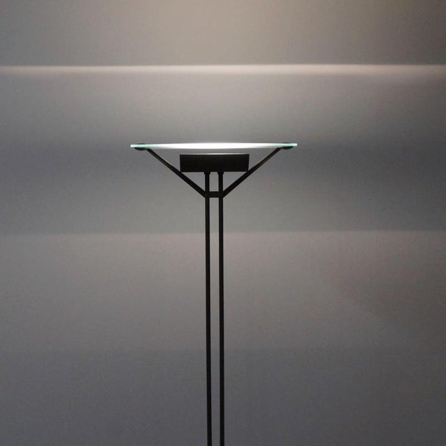 Accademia Terra Floor Lamp by Shigeaki Asahara for Lucitalia, 1980s For Sale - Image 3 of 12