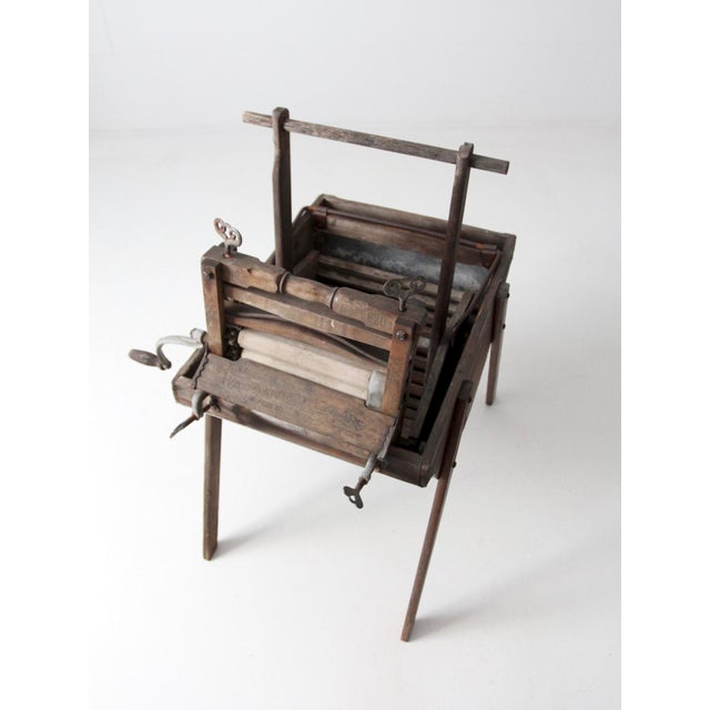 Late 19th Century Antique Washing Machine For Sale - Image 5 of 13